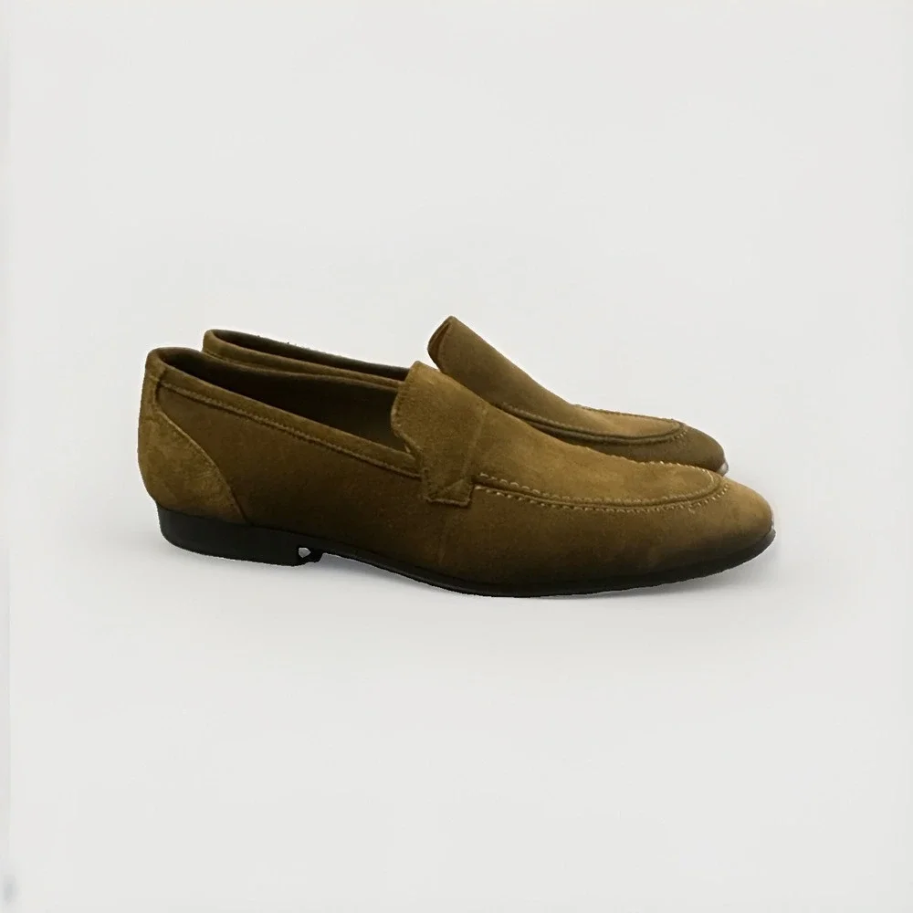 NEW & LINGWOOD SUEDE SHOES SIZE 9 US / 8 UK Worn Once